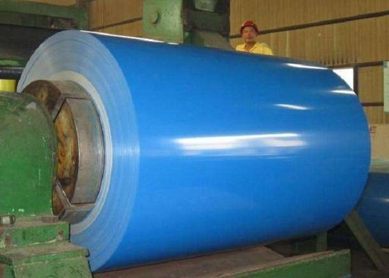 Color Coated Steel Sheet , Prepainted Galvanized Steel Coil For Sandwich Panel