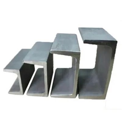 St37 St52 U Beam Steel 201 مقياس ضوء فولاذي C قناة 200x80x7.5x11mm