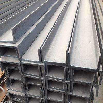 St37 St52 U Beam Steel 201 مقياس ضوء فولاذي C قناة 200x80x7.5x11mm