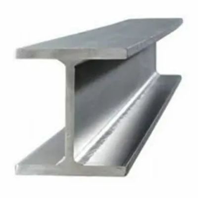 SS400 S235JR MS I Beam A36 قناة شعاع فولاذي 50 مم -300 مم عرض شفة