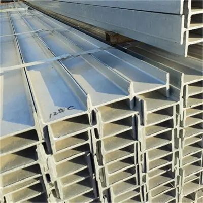 قناة شعاع فولاذي ASTM A572 Q345 Steel I-Beam لمواد البناء